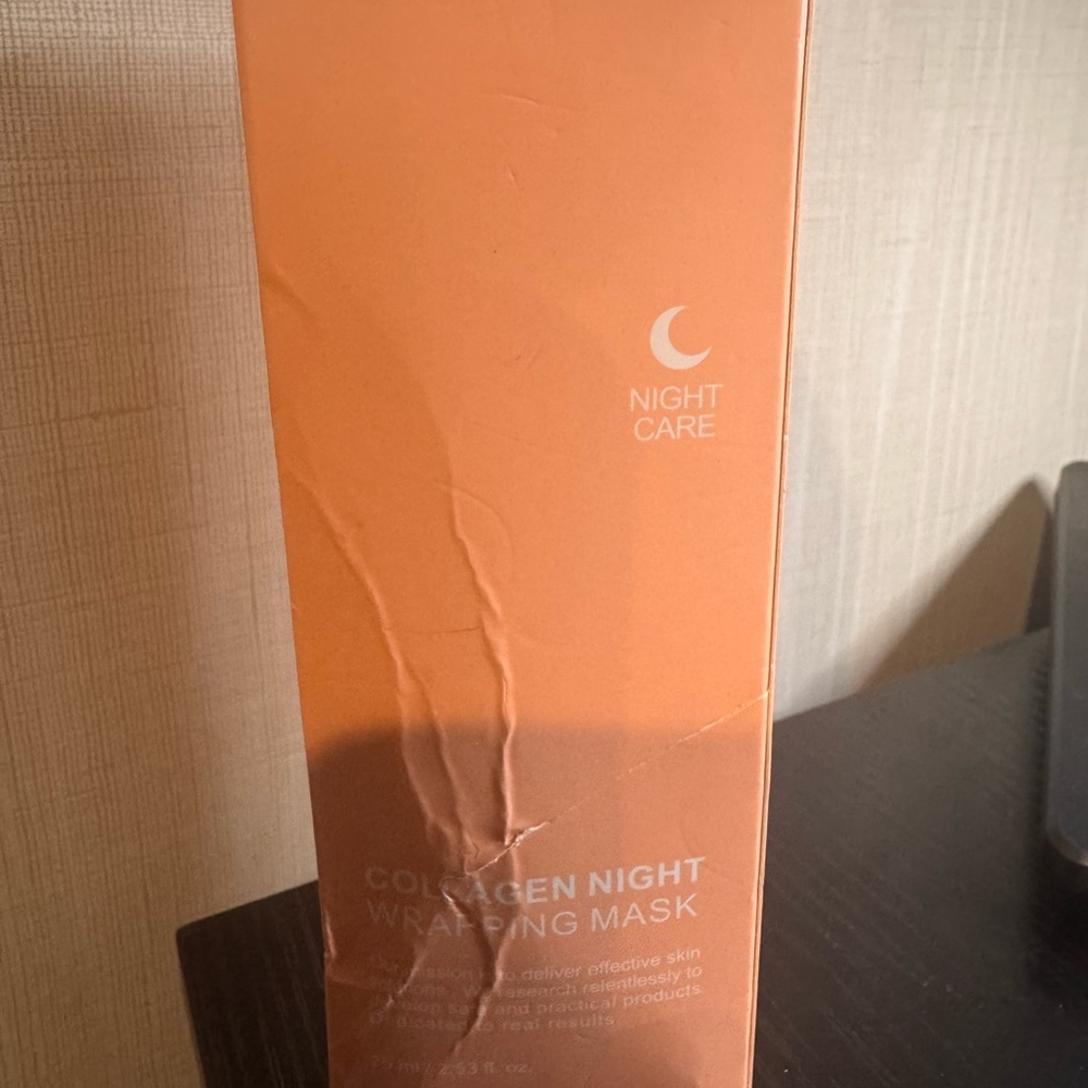 Orange Collagen Night Wrapping Mask